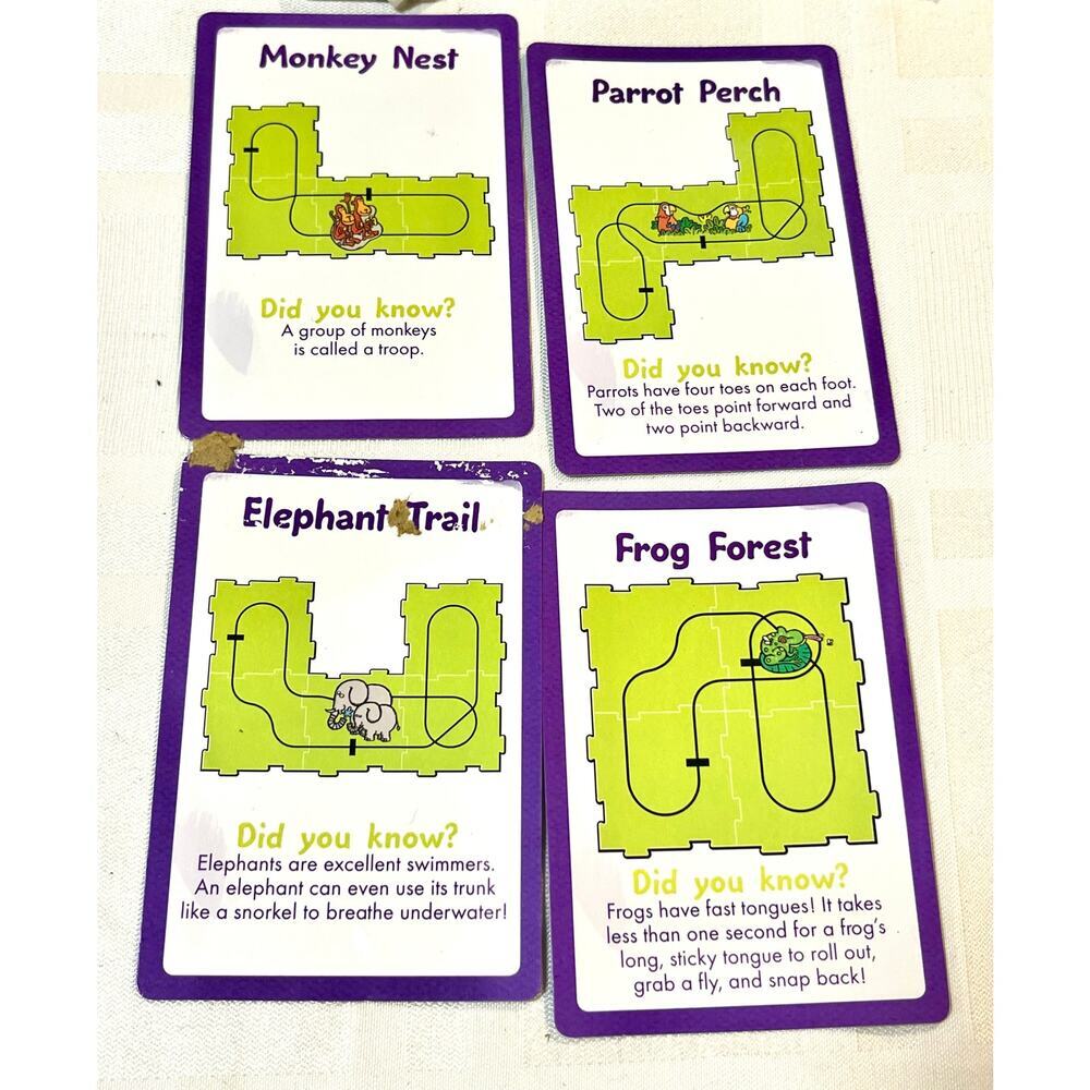 Cranium Talk ‘n Tracks Monkey Safari Puzzle Game tested works complete - Picture 5 of 8